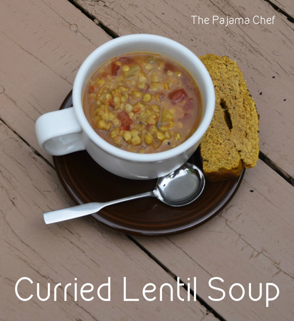 Easy and flavorful red lentil soup...this curried red lentil soup is simply the best!