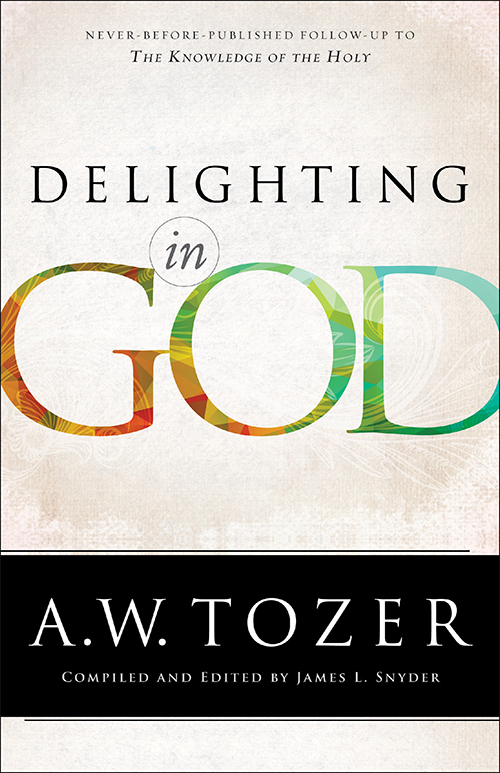 Find out all about A.W. Tozer's Delighting In God. It's the intended follow-up to The Knowledge of the Holy and it's powerful! - a book review on thepajamachef.com