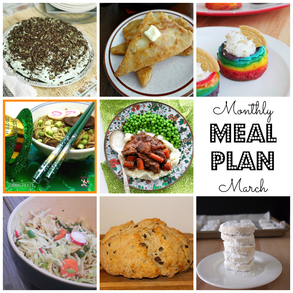 Check out this St. Patrick's Day-themed meal plan and celebrate with us! :)