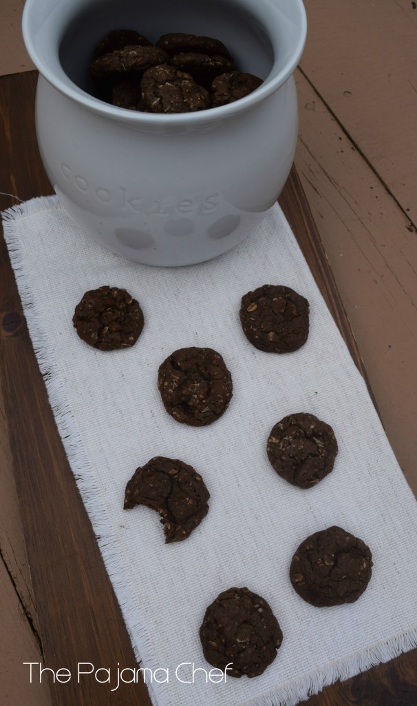 Mocha Oatmeal Cookies.. rich chocolate, hearty oats, a little coffee flavor... everyone will love these! 