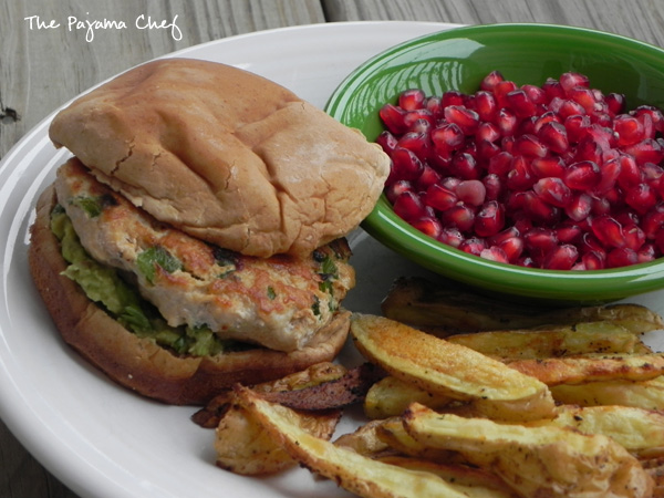 A copycat version of a Trader Joe's fave... chicken burgers spiced up with chili, lime, cilantro, and garlic. This is an epic burger you don't wanna miss!