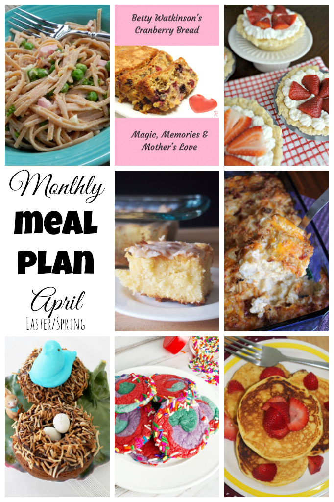 Check out this spring-themed meal plan and celebrate with us! :)