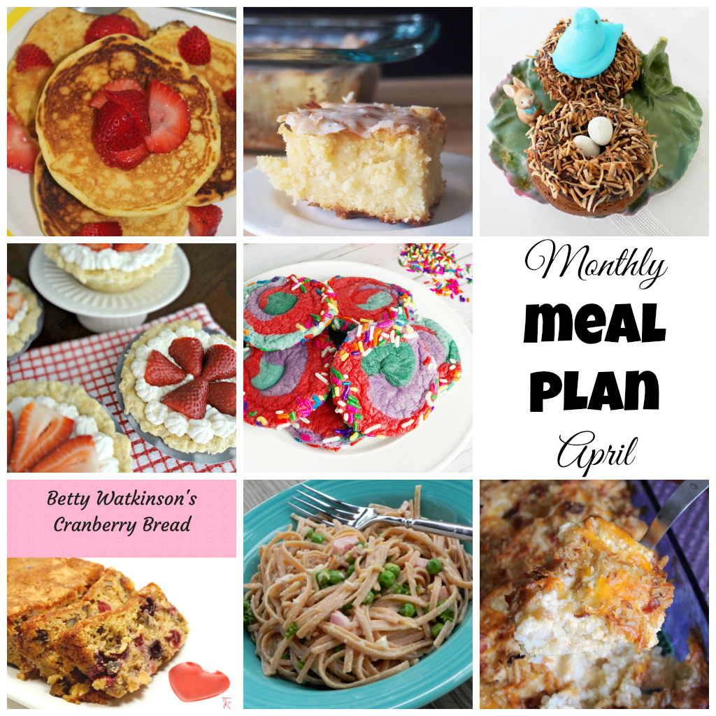 Check out this spring-themed meal plan and celebrate with us! :)