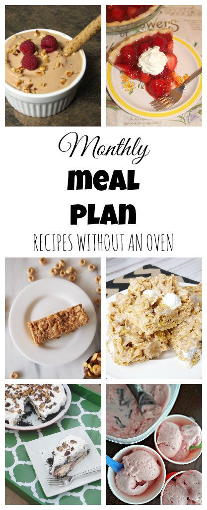 No Bake Desserts for June