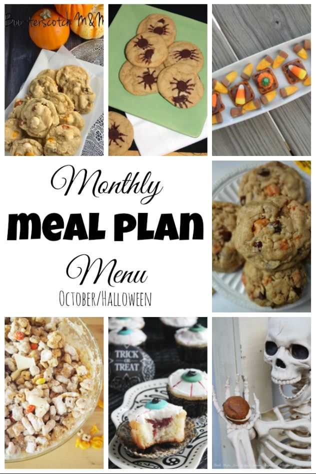 October recipes for Halloween