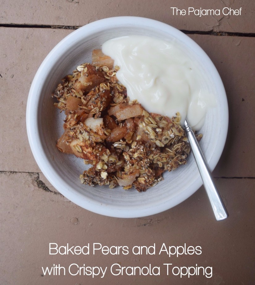 My recipe for Baked Pears and Apples with Crispy Granola Topping has been submitted for the Steviva Blogger Recipe Challenge. Product samples received in exchange for posting this recipe as part of the recipe challenge. #steviva #sweetandeasy