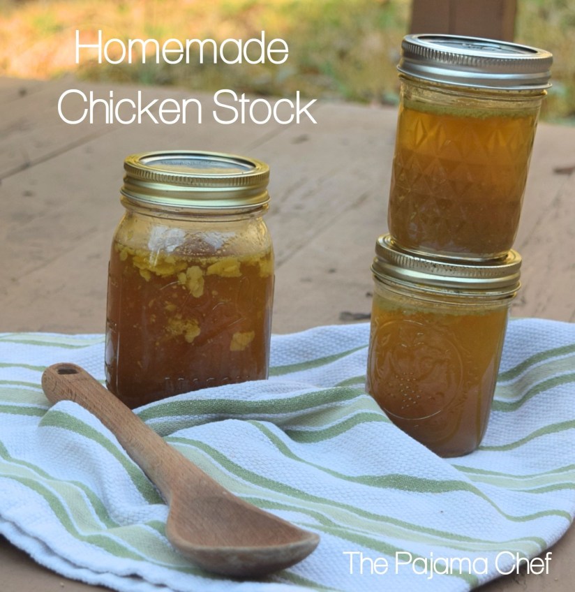 Homemade Chicken Stock. Easy, frugal, and utterly delicious! 