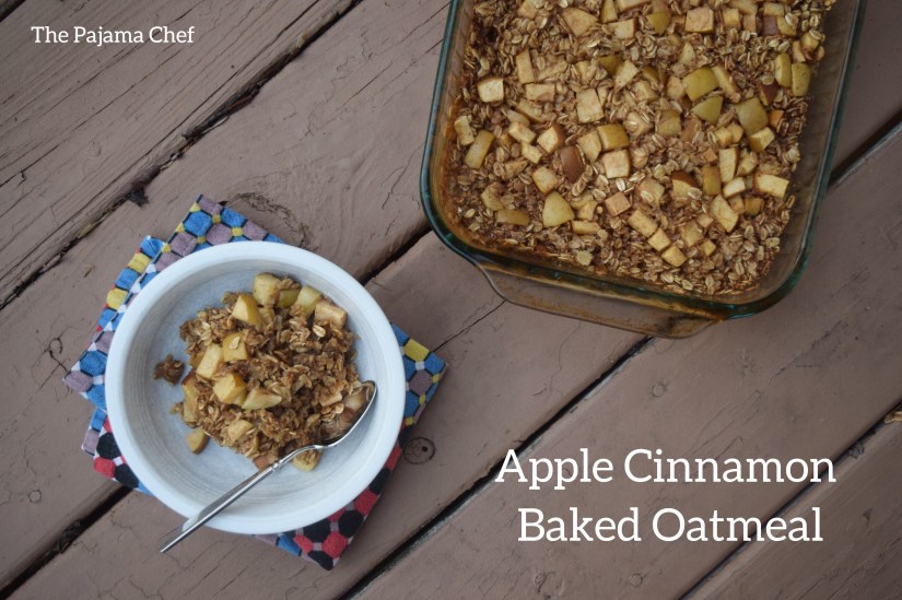 Easy and always enjoyed, this apple cinnamon baked oatmeal is almost constantly in our fridge! My toddler can't get enough, and the adults in our house think it's pretty tasty too. 