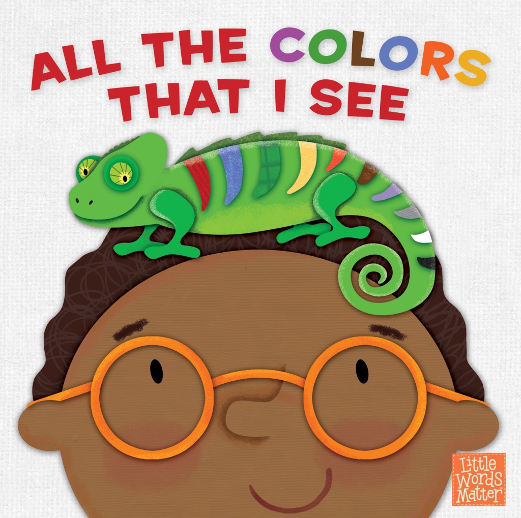 All the Colors That I See is a great board book to help young children learn their colors--and that God made all of them for us to enjoy, too! - a book review on thepajamachef.com