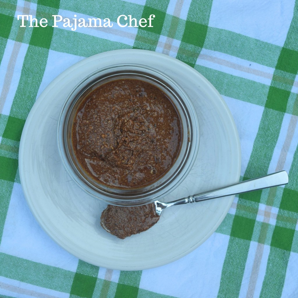 Jump on the homemade nut butter train with this chocolately spread with a bit of cookie dough flair! This #Choctoberfest recipe is made with delicious Barlean's Butter Flavored Coconut Oil.