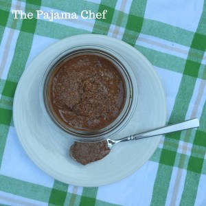 Jump on the homemade nut butter train with this chocolately spread with a bit of cookie dough flair! This #Choctoberfest recipe is made with delicious Barlean's Butter Flavored Coconut Oil.