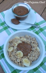 Jump on the homemade nut butter train with this chocolately spread with a bit of cookie dough flair! This #Choctoberfest recipe is made with delicious Barlean's Butter Flavored Coconut Oil.