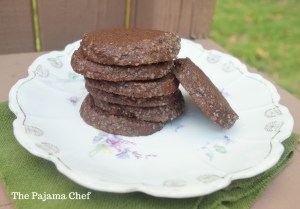 Chocolate slice and bake cookies... cardamom and orange flavors are so warm and perfect for the holiday season! I made these cookies for #Choctoberfest with the help of our Gold Sponsor, Imperial Sugar!