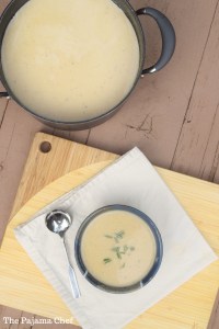 Roasted parsnips make a great soup... with white chocolate as an accent flavor! This soup is surprising and delicious, thanks to the rich, quality chocolates from Forte Artisan Chocolates, a sponsor for this year's #Choctoberfest.